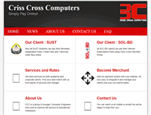 Tablet Screenshot of crisscrossbd.com